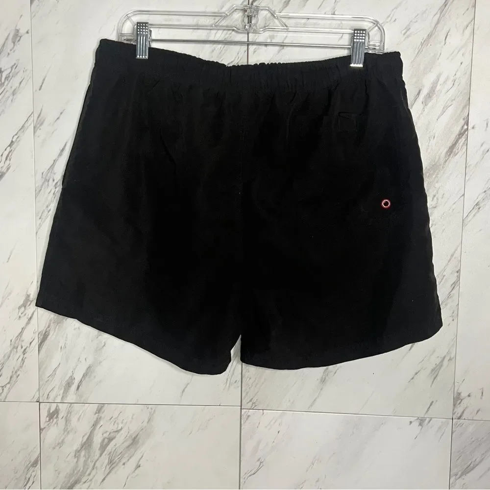 3/$50 BUNDLE 2 Primark Cedarwood State Orange Black Swim Trunk Shorts Mens Large